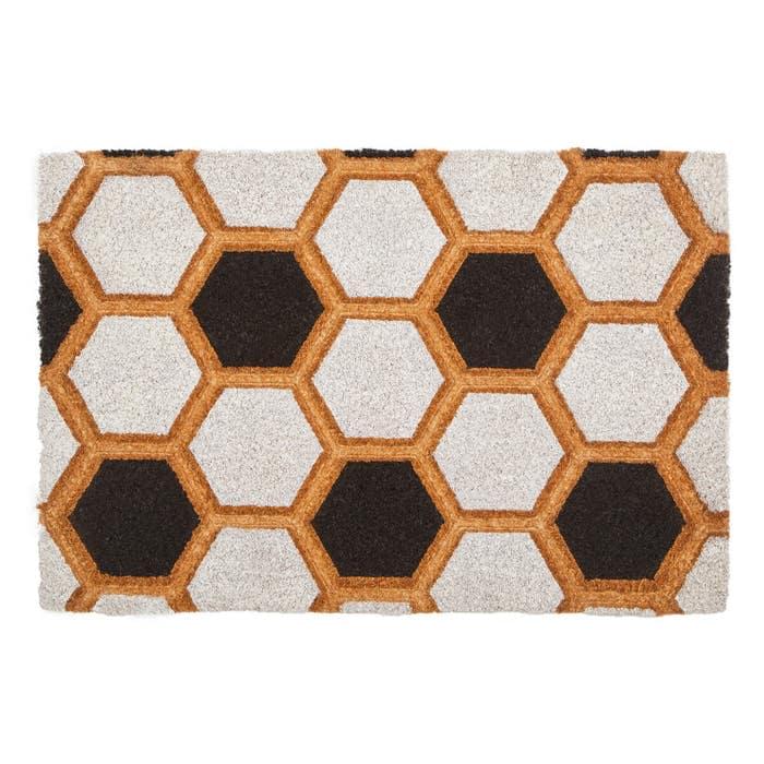 MKD - Filta Embossed Hexagon Coir Doormat