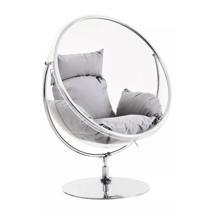 MKD - Goa Hanging Chair With Grey Cushions