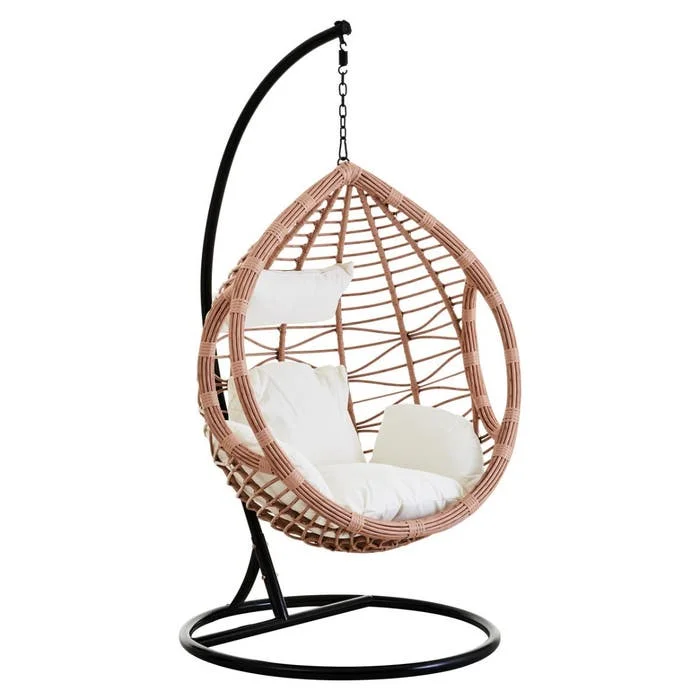 MKD - Goa Natural Rattan Effect Hanging Chair