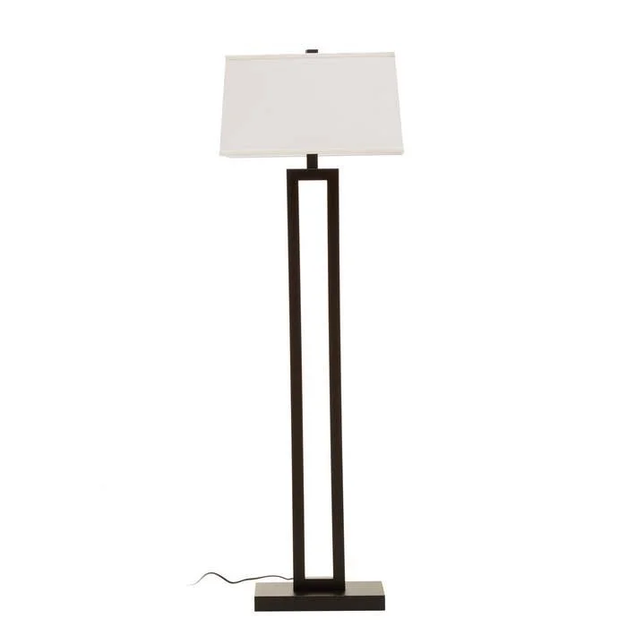MKD - Leora Black and White Floor Lamp